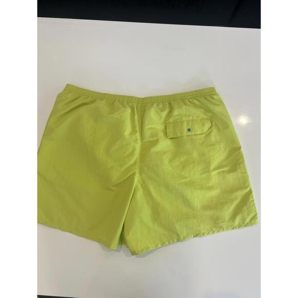 $65 Patagonia 5" Baggies Nylon Shorts Men's Size XXL Phosphorus Green - Picture 4 of 6